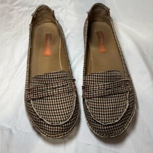 Rocket Dog Houndstooth Patterned Flats